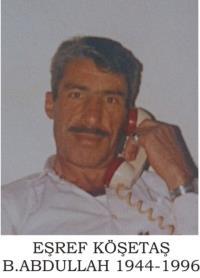 EŞREF KÖŞETAŞ 