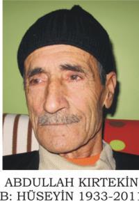 ABDULLAH KIRTEKİN 